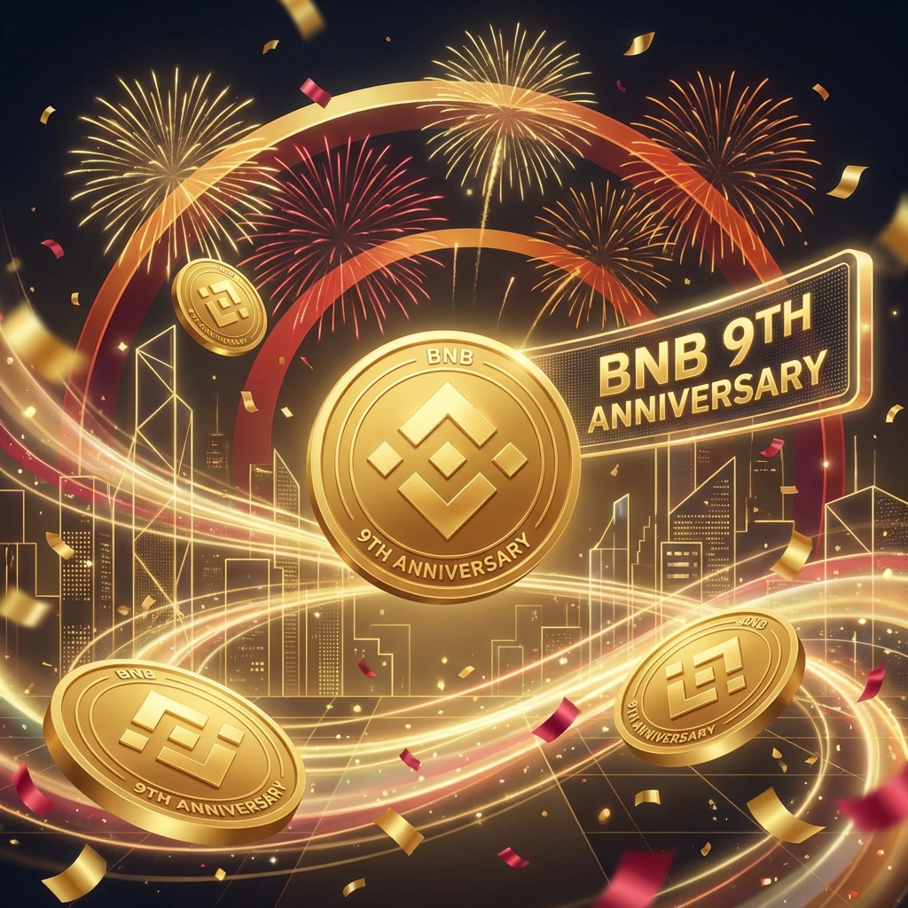 Celebração Binance 9º Aniversário